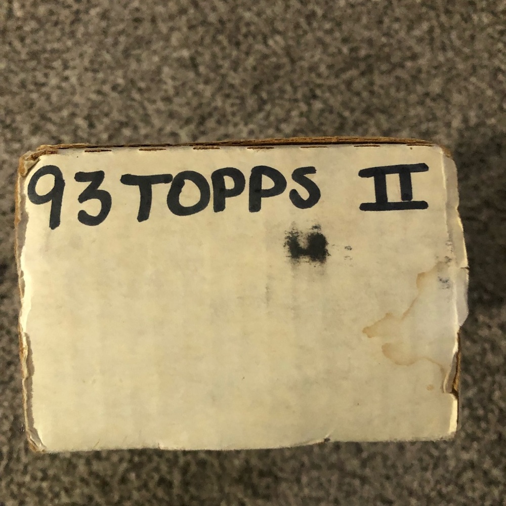 1993 Topps baseball cards